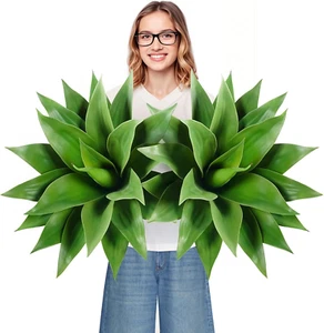 Artificial Agave Plant Set, 28 Inch, Faux Aesthetic Plants for Home Decor,,,, - Bild 1 von 12