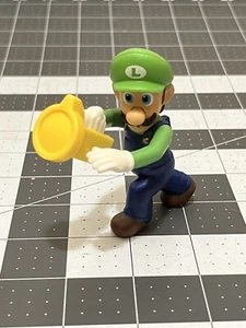 Nintendo Super Mario Bros Movie 2022 Flashlight Luigi McDonalds Toy Figure Loose - Picture 1 of 3