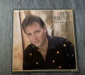 STEVE WARINER - It's A Crazy World MCA 5926 1987 Vinyl Record - Picture 1 of 3
