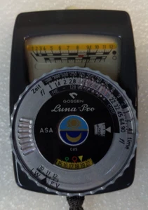 Gossen Luna Pro Ambient Analog Light Exposure Meter, Excellent & Leather Case - Picture 1 of 16