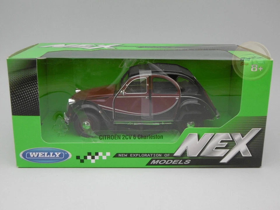 Citroën 2CV6 Charleston - Welly 1:24 - WE24009BB - Immagine 1 di 1