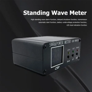 SWR Power Meter 1.8MHz‑54MHz Frequency Standing Wave Ratio Meter 0.5W‑120W NEW - Zdjęcie 1 z 6