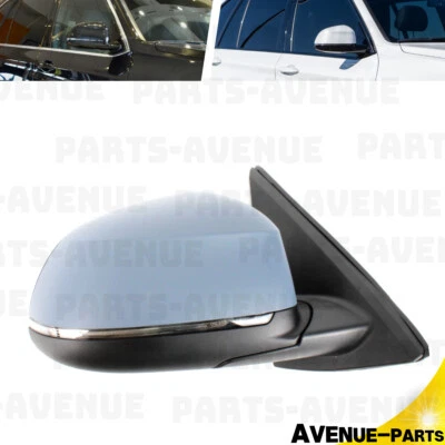 Espejo retrovisor pintable lateral derecho para BMW X5 F15 2014-2017 con línea ciega térmica Foto 1 de 4