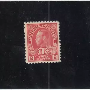 CANADA (MK3763) # MR3 VF-MNH 2 + 1cts KGV ADMIRAL WAR TAX /1916 CAT VALUE $180 - Bild 1 von 1