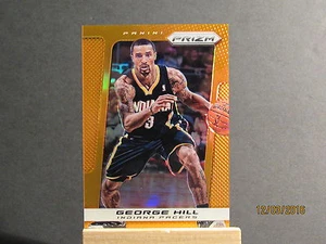 2013-14 Panini Prizm Prizms Orange #133 George Hill Sn 48/60 JMC - Bild 1 von 1