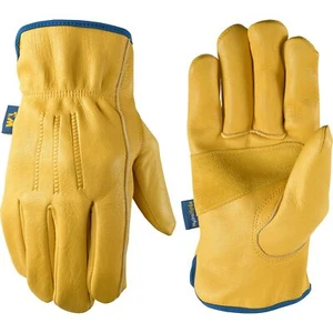 X Large HydraHyde Leather Work Gloves Puncture Resistant Water Resistant - Picture 1 of 8