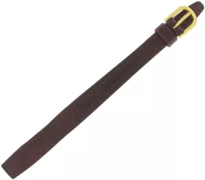 Hirsch Watch Band 13mm Vintage Open End Saffian Burgundy Ladies - Picture 1 of 2