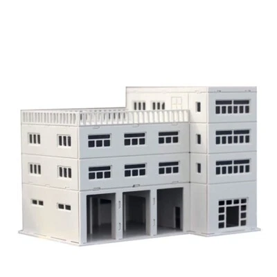 HO scale Building ( Training Centre ) 1:100 for HO gauge Model Train Layout  - Image 1 of 2