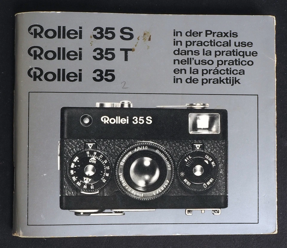 Original Rollei 35S 35T Rollei 35 User Manual - Excellent - Image 1 of 4