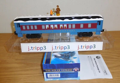 Lionel 6-84602 Polar Express Disappearing Hobo Passenger Car Train O Gauge Snow - Image 1 of 4