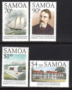 SAMOA 1994 BARCOS ARQUITECTURA ROBERT LOUIS STEVENSON - Imagen 1 de 1