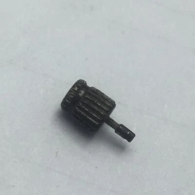 4.5 mm x 1 mm Omax Spaceman Vintage Black Watch Crown For Parts MUR827RM3 - Image 1 of 4