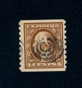 Drbobstamps US Scott #395 sello usado gato $65 - Imagen 1 de 2