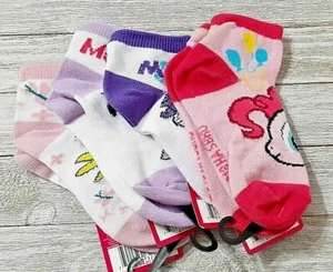 My Little Pony Socks 4 Pair Girls Size 4-6 - Picture 1 of 2
