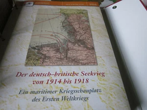 Dtsch.Geschichte in Historischen Karten 1916 Deutsch britischer Seekrieg 1914-18 - Picture 1 of 3