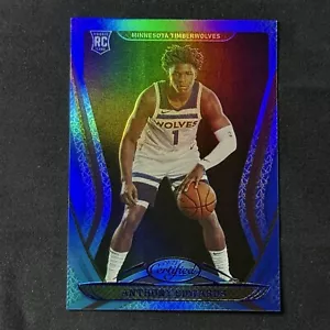 2020-21 Panini Certified Anthony Edwards #200 RC Rookie Blue Rare SSP - Foto 1 di 2