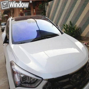 Chameleon Window Tint Film 55%VLT Solar Tint Car Sunshade 20''x39.37'' HOHOFILM - Picture 1 of 10