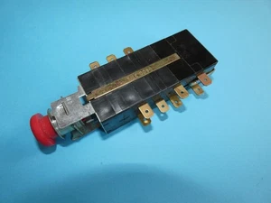 DDR Warnblinkschalter Warnblinkanlage 14 polig 8600.31/4 S4000 Multicar M 2/21 - Bild 1 von 9