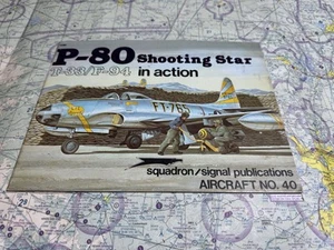 Squadron Signal Publications P-80 Shooting Star In Action Taschenbuch Nr. 40 - Bild 1 von 4