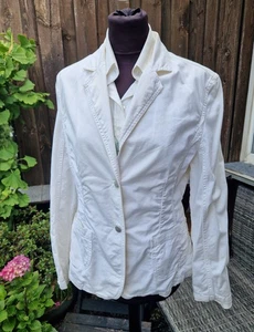Windsor Blazer Gr.38 Jeansjacke Jacke Weiss Stretch - Bild 1 von 6