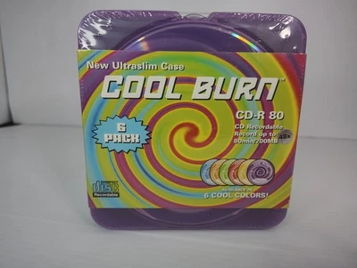 Cool-Burn CD-R 80 For Digital Audio Recorders, Record 1x To 48x 80min/700MB, 6pk - Image 1 of 4
