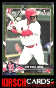 Jose Adolis Garcia 2018 Bowman #BP121 Prospects Camo St. Louis Cardinals - Bild 1 von 2