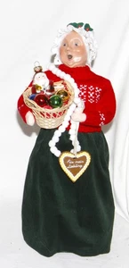 Byers Choice Decoración Mrs. Santa Claus Caroler - Nuevo - ENVÍO PRIORITARIO GRATUITO - Imagen 1 de 4