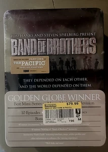 Band of Brothers (DVD, 2010, 6-Disc Set) NEW & Sealed + BONUS Pacific Part One - Foto 1 di 4