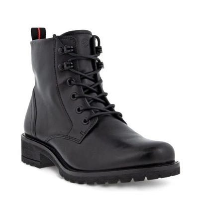 NUEVO EN CAJA Bota de Cuero Ecco Elaina Street con Cordones Talla 8-8.5 Foto 1 de 4