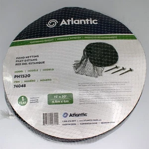 Atlantic Pond Netting 15' x 20' Model PN1520 Item# 74048 With Stakes - Picture 1 of 2