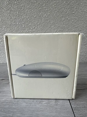 APPLE Wired USB Genuine Mighty Mouse A1152 MA086LL/A White Pro ORIG - Image 1 of 4