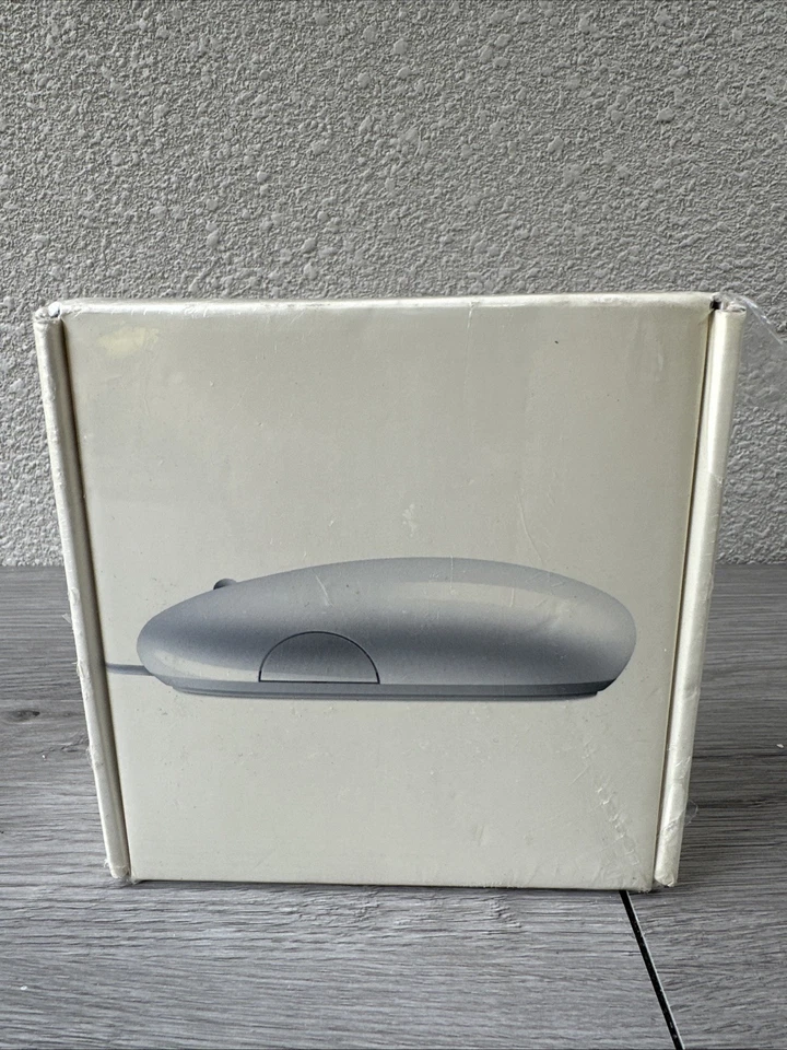 APPLE Wired USB Genuine Mighty Mouse A1152 MA086LL/A White Pro ORIG - Image 1 of 4