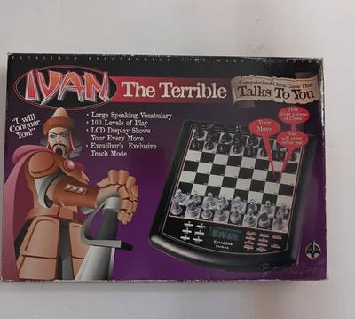 Excalibur Ivan The Terrible Computerized Chess Game That Talks To You 701E  - Image 1 of 4