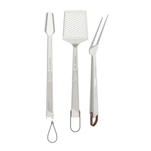 NEW Everdure Heston Blumenthal Tool Set w/Fork, Tong & Spatula 3pce - Picture 1 of 8