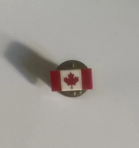 Tiny Canada Flag Pin, Canadian Flag Symbol Pin, Maple Leaf Flag Lapel Pin - Picture 1 of 3