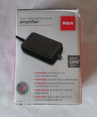 RCA AMP1450F Indoor Digital Signal Antenna Amplifier Optimizer Enhancer - Image 1 of 4