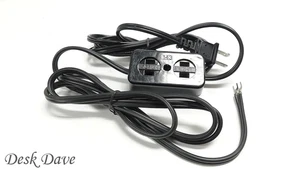 New Lead Power Cord Light/Motor Block, 143, BROTHER JANOME NEWHOME NECCI RICCAR+ - Picture 1 of 3