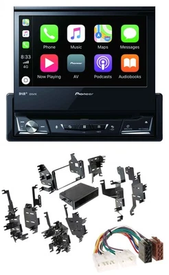 Pioneer DVD Bluetooth DAB USB MP3 Autoradio für Toyota Highlander MR2 Sequoia Ya - Bild 1 von 4