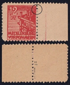 SBZ / Mecklenburg Vorpommern 36zf ** / 190,-- M€ - Bild 1 von 1