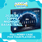 Cooper Flagg - 2025/26 Topps Midnight Basketball - 8 Box Hobby Case Break #5