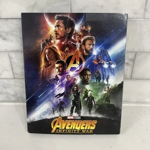 Avengers Infinity War 4K Ultra HD Blu-ray Target Limited Edition Book Slipcover - Picture 1 of 6