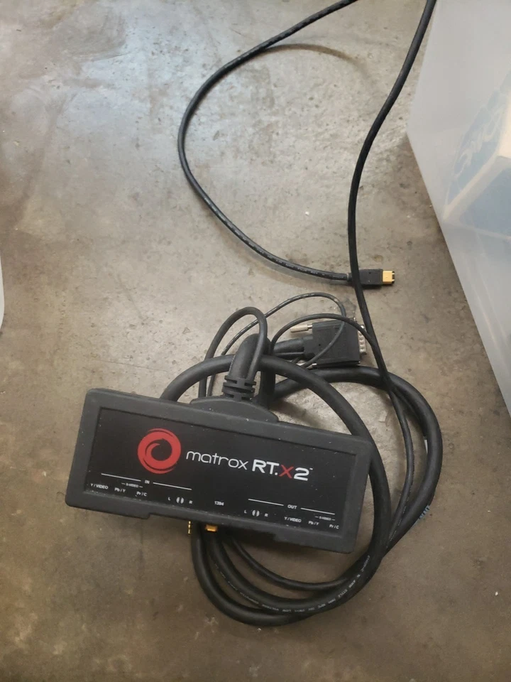 Matrox RT.X2 Breakout Box for Realtime HD Video Editing  - Image 1 of 2