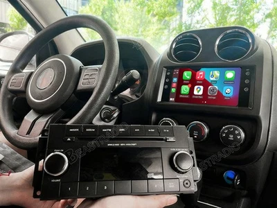 2+64G Android 15 For 2009-2016 Jeep Compass Car Stereo Radio Carplay WIFI GPS Foto 1 de 4