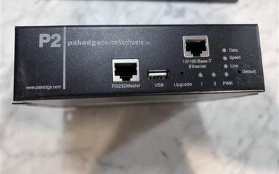 Pakedge P2E 2-Outlet Intelligent Power Distribution Unit. Used, black. - Image 1 of 3