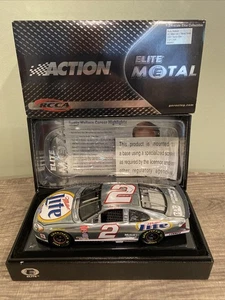 Rusty Wallace ELITE Metal Series #2 Miller Lite 2001 1/24 Nascar Diecast /3504 - Picture 1 of 13