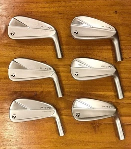 Used Taylormade 2023 P770 FORGED irons #5-Pw - Picture 1 of 9