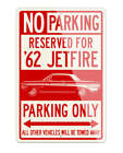 1962 Oldsmobile Jetfire Coupe Aluminum Parking Sign - 2 Sizes - Made in the USA