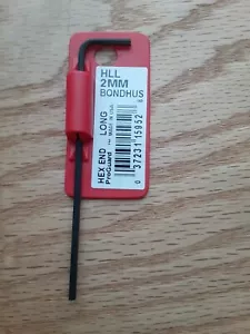 Llave hexagonal de 2 mm - Imagen 1 de 1