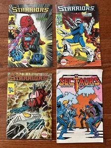 STARRIORS Mini Comic Book Lot 1 2 3 TOMY Marvel Sectaurs Insert 1984 Vintage - Bild 1 von 2