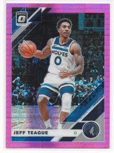 2019-20 Panini Optic Hyper Pink Prizm #101 Jeff Teague - Minnesota Timberwolves - Picture 1 of 2